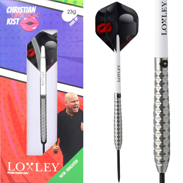 LOXLEY CHRISTIAN KIST LIPSTICK EDITION 90% STEEL TIP DARTS