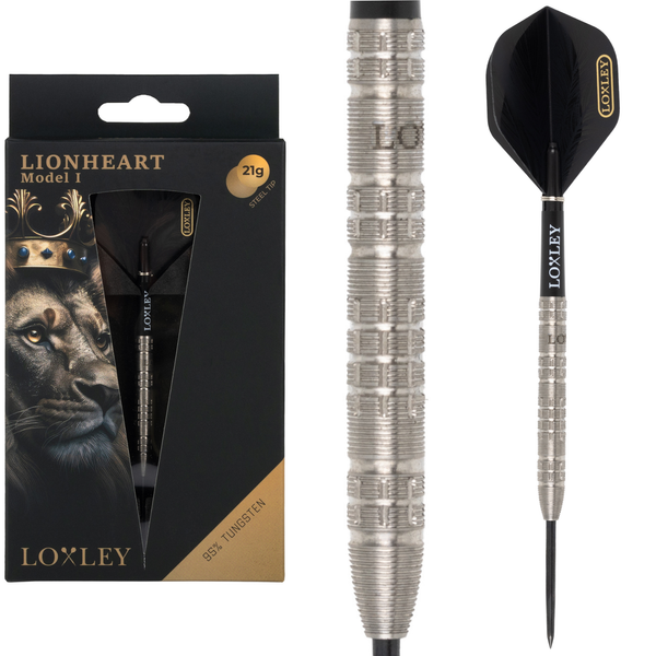 LOXLEY LIONHEART 95 MODEL I 95% STEEL TIP DARTS