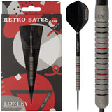 LOXLEY RETRO BATES 90% STEEL TIP DARTS
