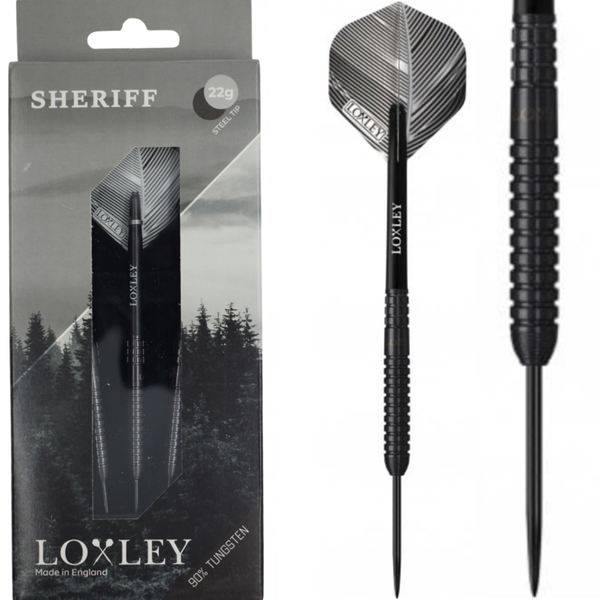 LOXLEY SHERIFF 90% STEEL TIP DARTS