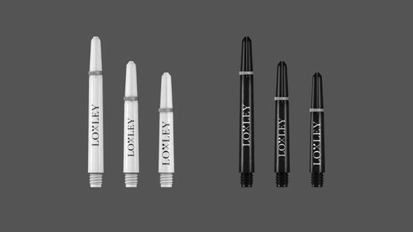 LOXLEY SPRING FITTED NYLON SHAFTS / STEMS  - WHITE