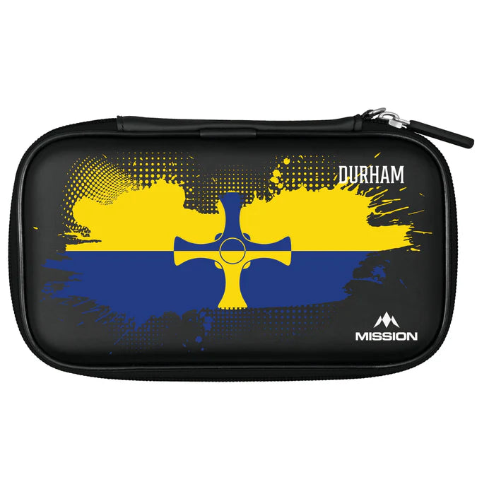 MISSION COUNTY DURHAM UK COUNTIES DARTS CASE LARGE