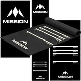 MISSION HEAVY DUTY RUBBER - PRO LEVEL DART MAT