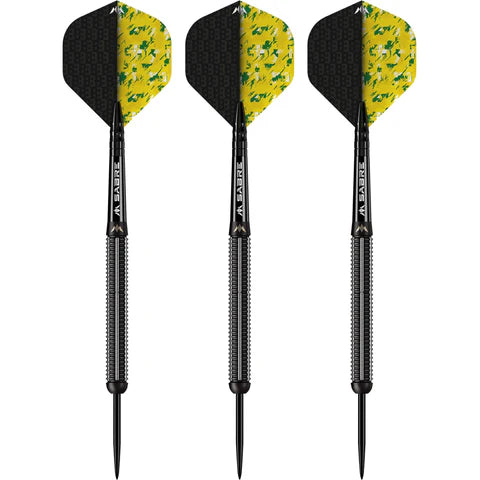 MISSION THOMAS BANKS 90% STEEL TIP DARTS BLACK PVD