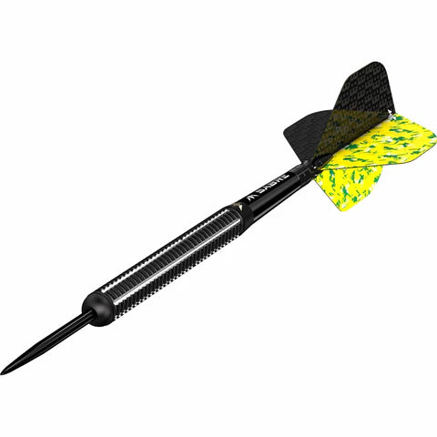 MISSION THOMAS BANKS 90% STEEL TIP DARTS BLACK PVD