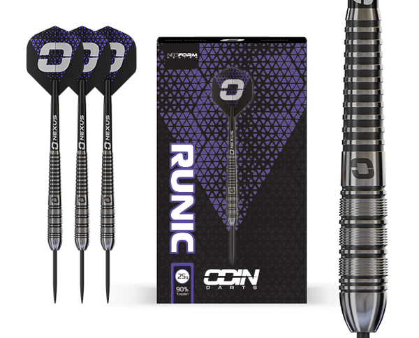 ODIN RUNIC 25G 90% STEEL TIP DARTS