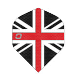 ODIN UNION FLIGHTS - RED/BLACK PACK OF 6 FLIGHTS