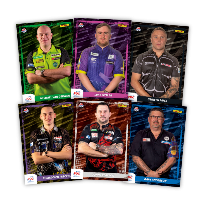 PANINI PDC WORLD CHAMPIONSHIP OF DARTS 2025 TRADING CARD COLLECTION - COLLECTORS BOX