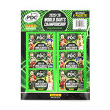 PDC 2026 WORLD CHAMPIONSHIP DARTS STICKER COLLECTION - MULTIPACK