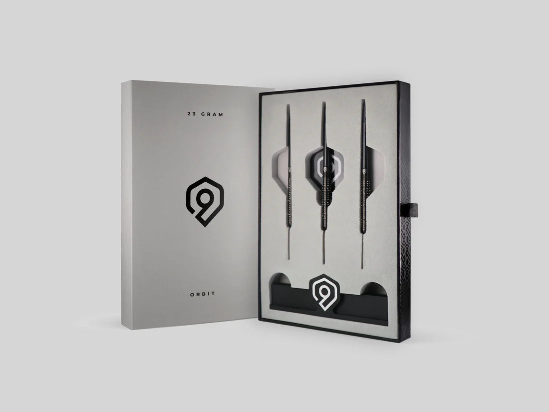 PERFECT NINE ORBIT 90% STEEL TIP DARTS 1