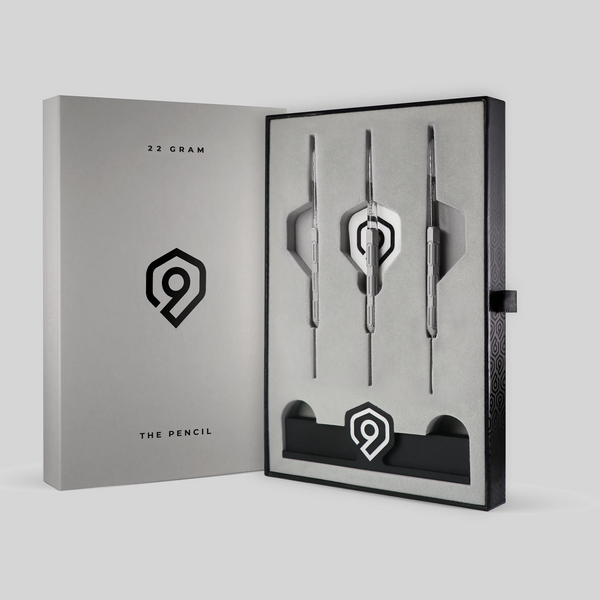 PERFECT NINE THE PENCIL 90% STEEL TIP DARTS 1