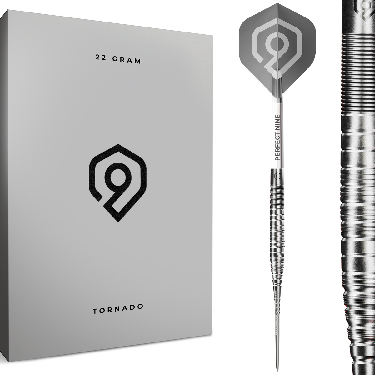 PERFECT NINE TORNADO ORIGINAL 90% STEEL TIP DARTS