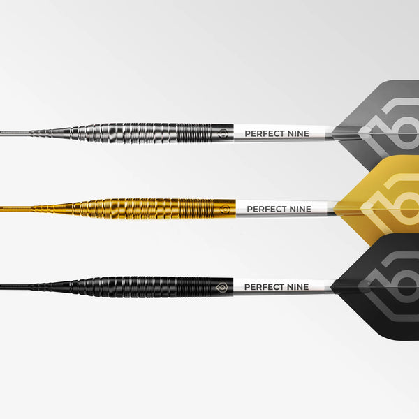PERFECT NINE TORNADO ORIGINAL 90% STEEL TIP DARTS COLLECTION