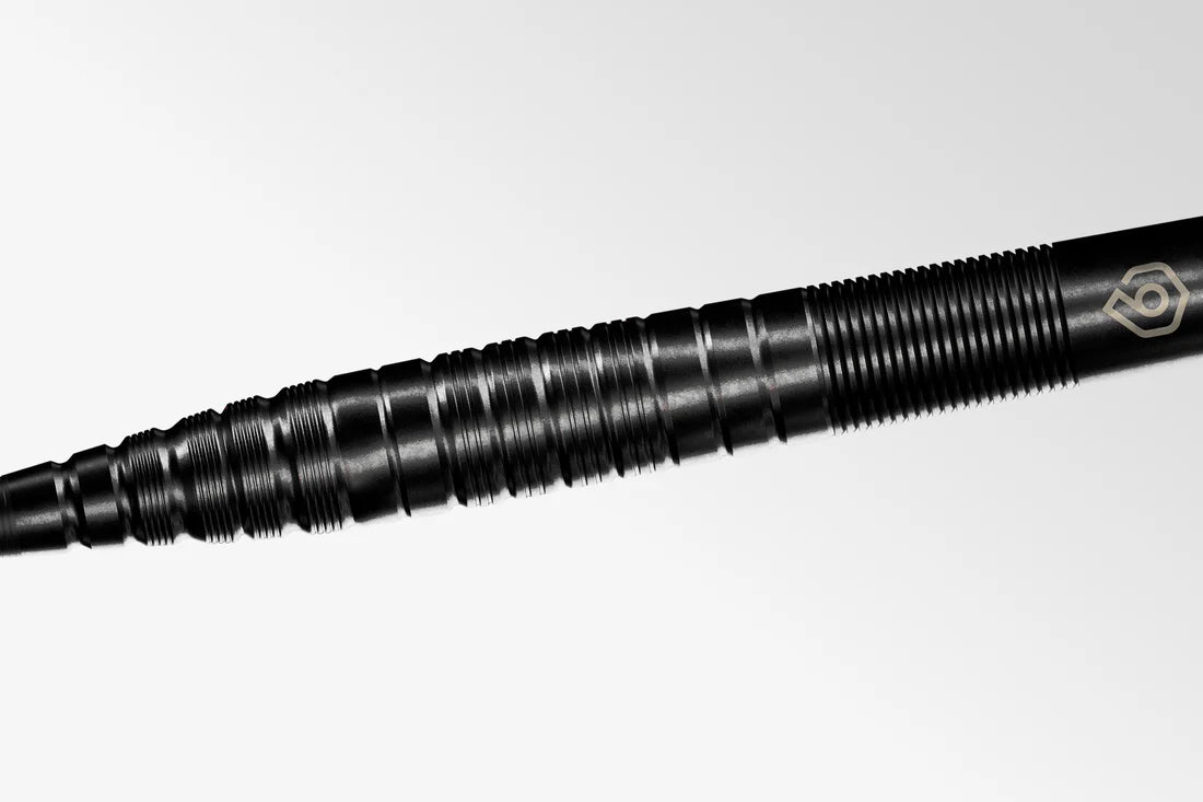 PERFECT NINE TORNADO ORIGINAL 90% STEEL TIP DARTS COLLECTION BLACK