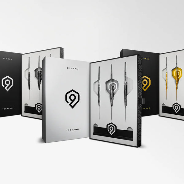 PERFECT NINE TORNADO ORIGINAL 90% STEEL TIP DARTS COLLECTION COLLECTION 1