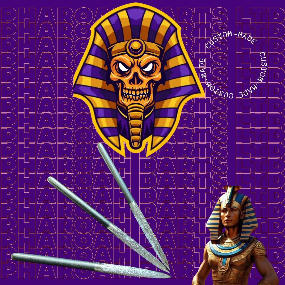 PHARAOH STEEL DART POINTS - RAMSES