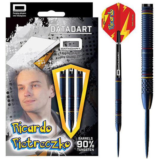 DATADART RICARDO PIETRECZKO 90% TUNGSTEN STEEL TIP DARTS