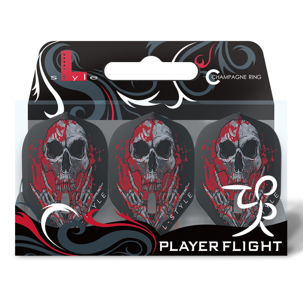L-STYLE RYAN SEARLE L1 PRO V3 CLEAR BLACK DART FLIGHTS