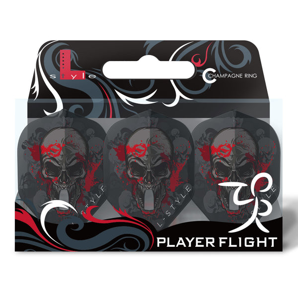 L-STYLE RYAN SEARLE L1 PRO V2 CLEAR BLACK DART FLIGHTS