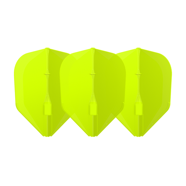 L-STYLE CHAMPAGNE EZ L3 NEON YELLOW DART FLIGHTS