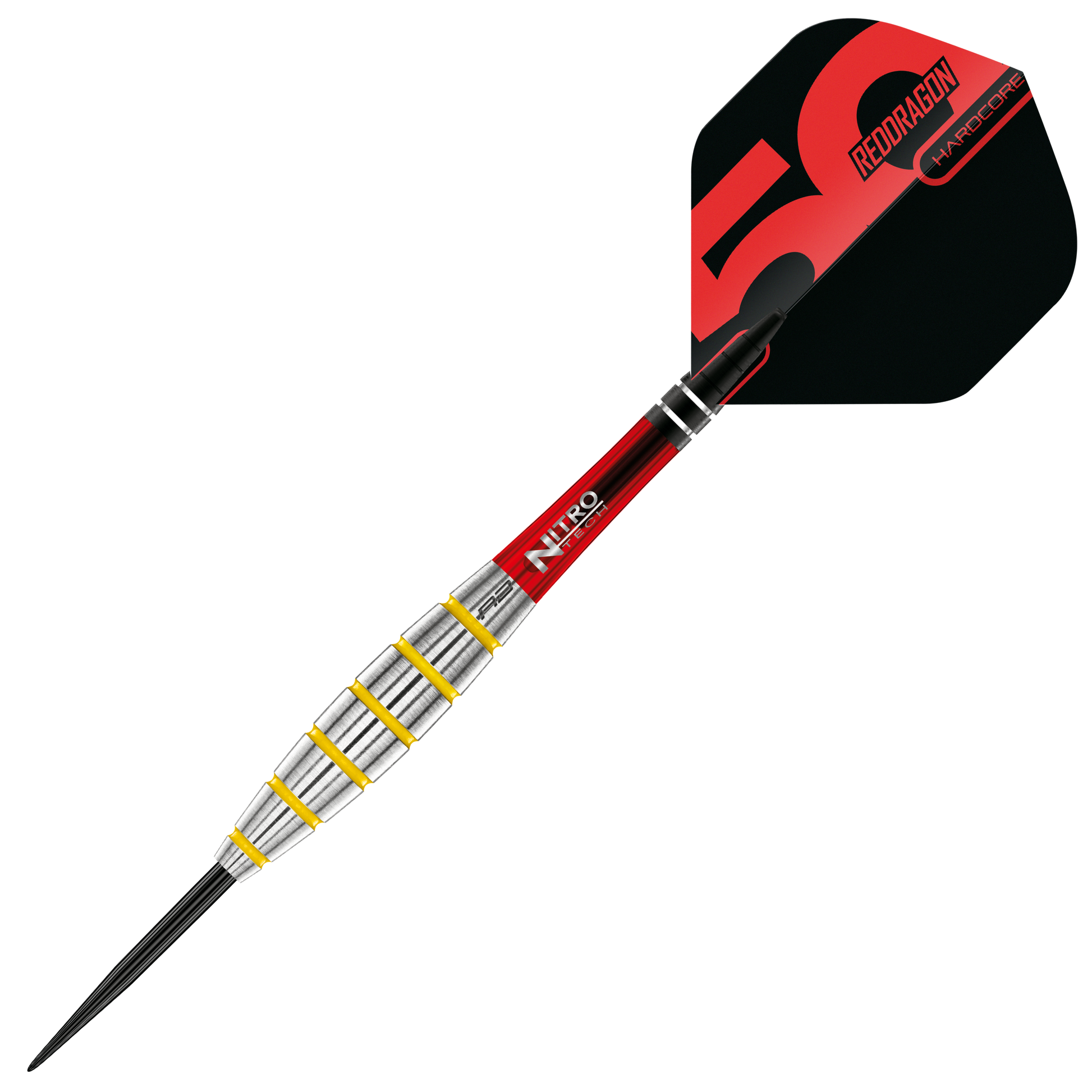 RED DRAGON 50TH ANNIVERSARY CHUNKY STUMPY 3 24G 85% STEEL TIP DARTS SINGLE BARREL