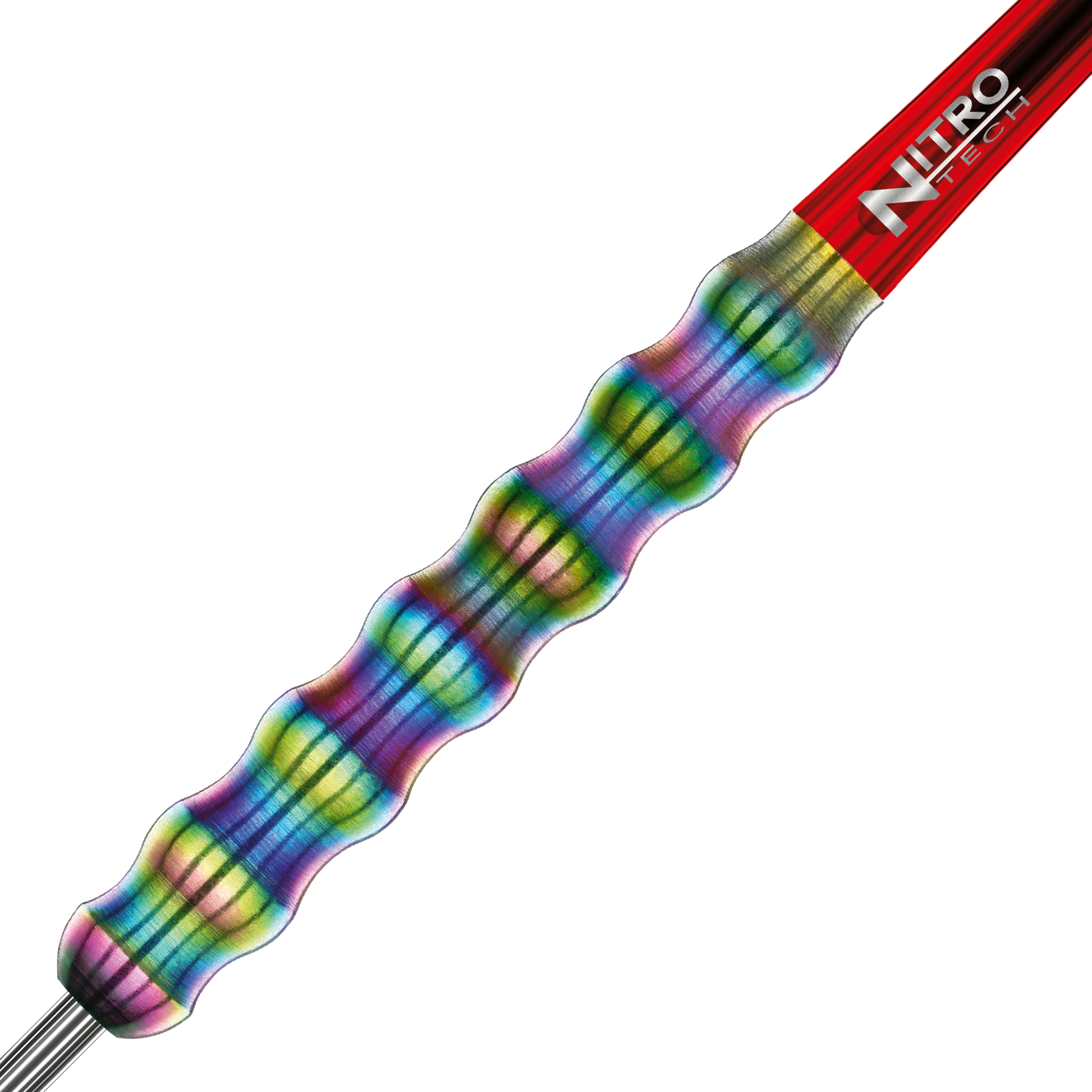 RED DRAGON 50TH ANNIVERSARY SHOCKWAVES 26G 90% STEEL TIP DARTS SINGLE CLOSEUP BARREL