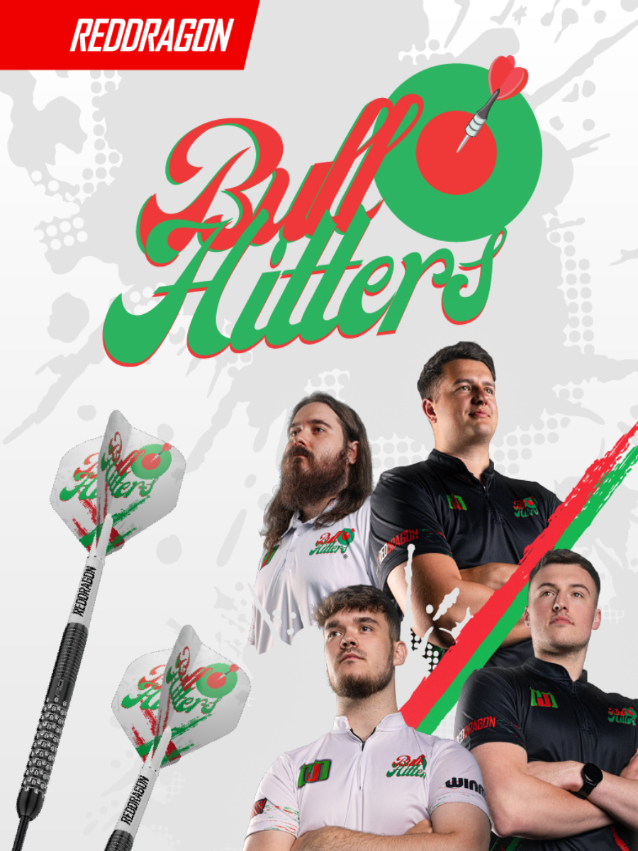  RED DRAGON BULL HITTERS DARTS RANGE