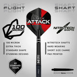 RED DRAGON DARTS ROB OWEN V1 22G 90% STEEL TIP DARTS FLIGHTS AND SHAFTS