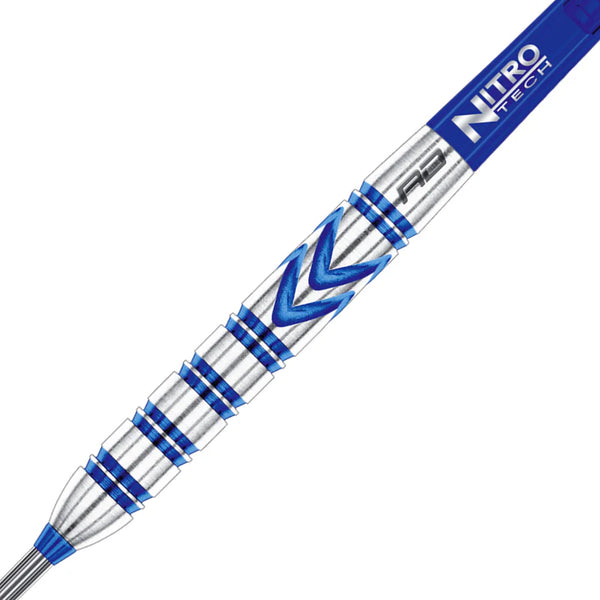RED DRAGON GERWYN PRICE BLUE ORIGINALS 90% STEEL TIP DARTS BARREL
