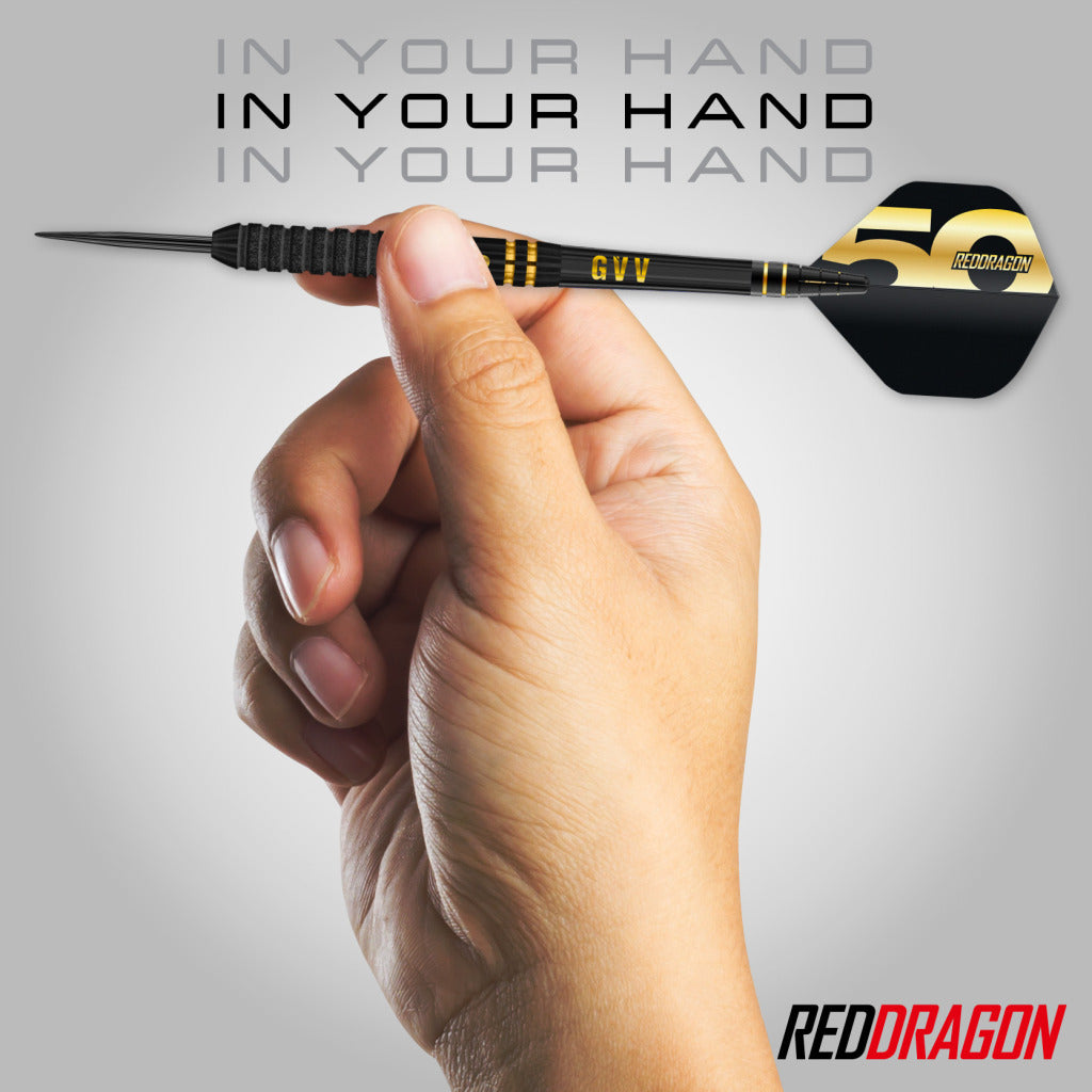 RED DRAGON GIAN VAN VEEN 21G 90% 50 YEAR LIMITED EDITION PLAYER BOX 3