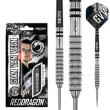 RED DRAGON GIAN VAN VEEN TOUR EDITION 22G 90% STEEL TIP DARTS