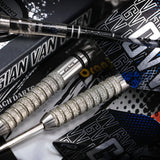 RED DRAGON GIAN VAN VEEN TOUR EDITION 22G 90% STEEL TIP DARTS 1