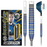 RED DRAGON LUKE HUMPHRIES TX3 COOL BLUE S.E. 90% STEEL TIP DARTS