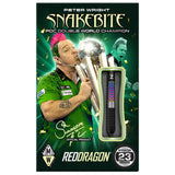 RED DRAGON PETER WRIGHT CORRA 90% STEEL TIP DARTS 23 GRAM BOX