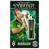 RED DRAGON PETER WRIGHT CORRA 90% STEEL TIP DARTS BOX