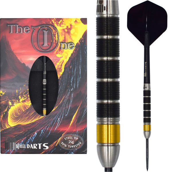 REEL DARTS THE ONE 24G 90% STEEL TIP DARTS