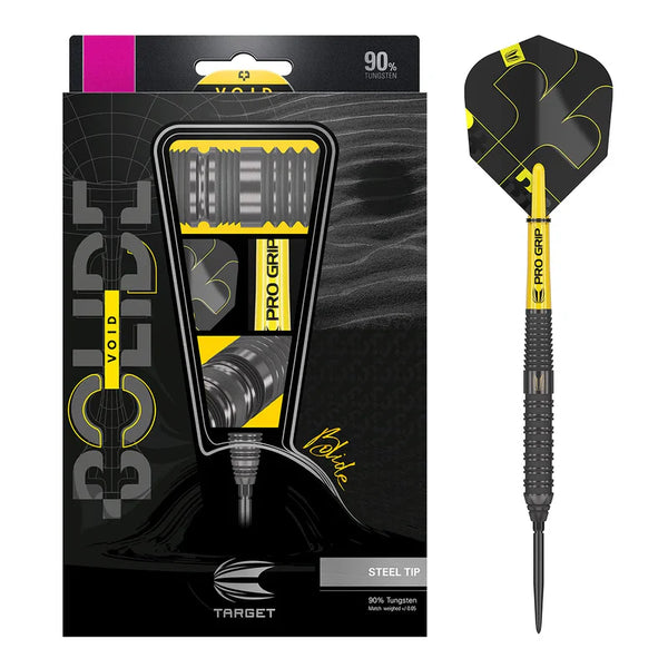 TARGET BOLIDE VOID 02 90% SP STEEL TIP DARTS