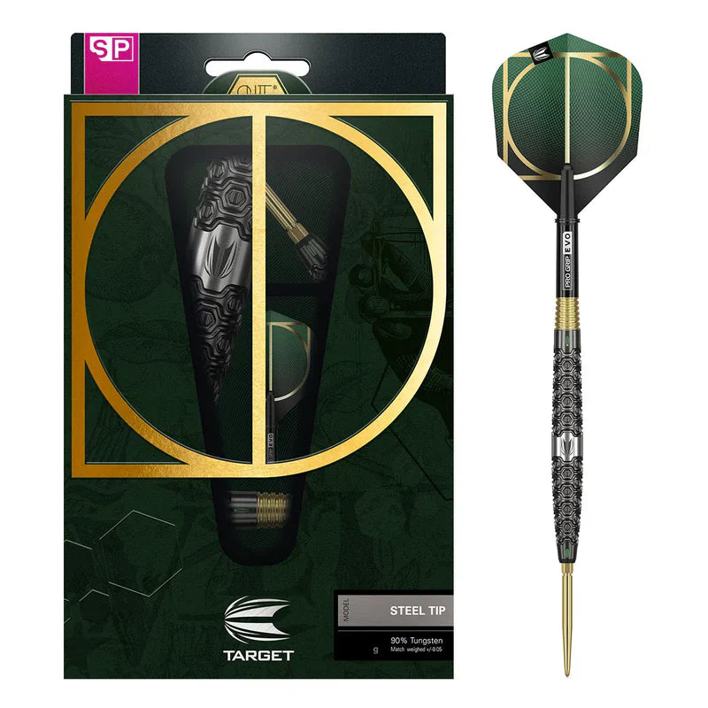 TARGET CULT 01 90% SP STEEL TIP DARTS