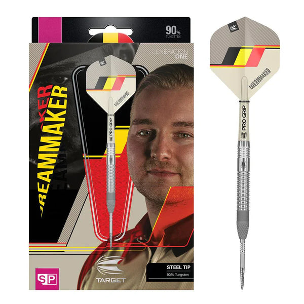 TARGET DIMITRI VAN DEN BERGH GEN 1 90% SP STEEL TIP DARTS