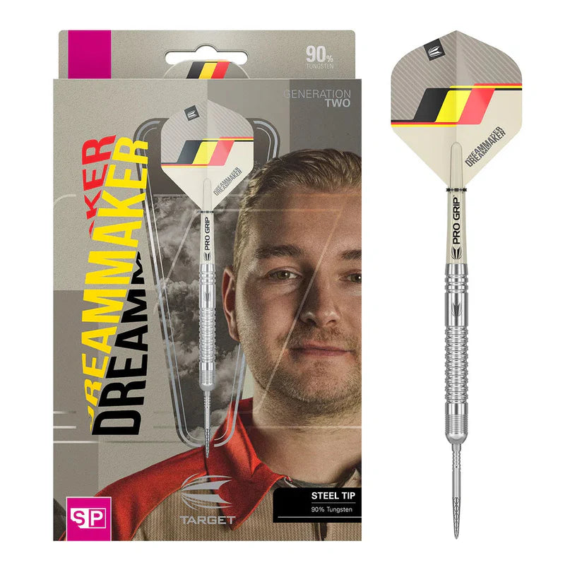 TARGET DIMITRI VAN DEN BERGH GEN 2 90% SP STEEL TIP DARTS