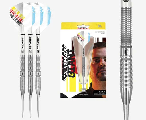TARGET GABRIEL CLEMENS GEN 1 90% STEEL TIP DARTS