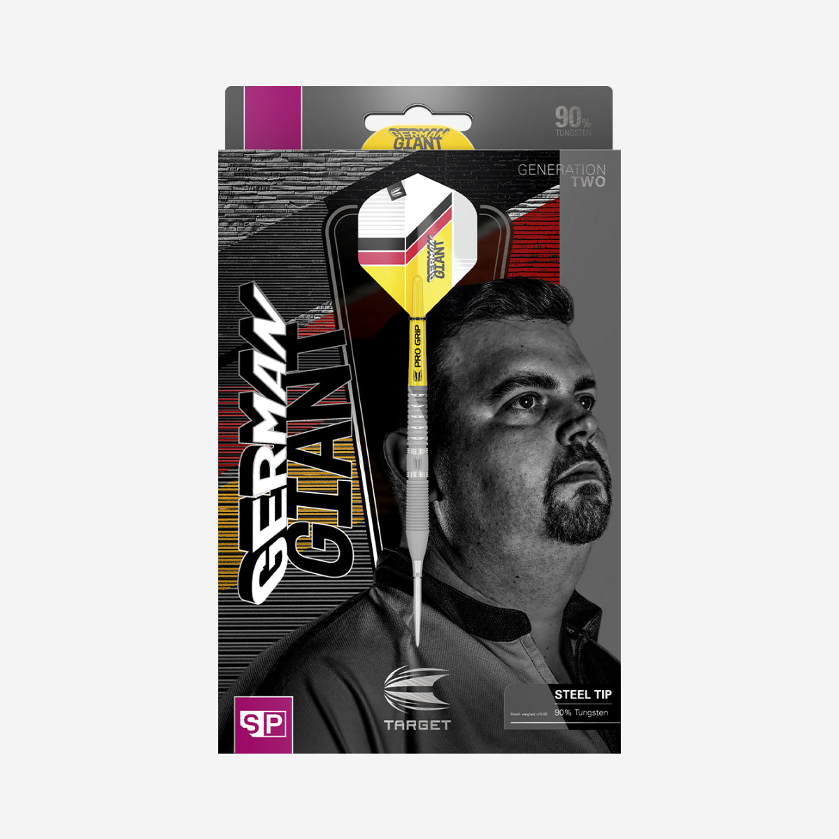 TARGET GABRIEL CLEMENS GEN 2 90% SP STEEL TIP DARTS
