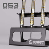 TARGET JAPAN BLACK DS3 01 DART STAND CLOSE UP