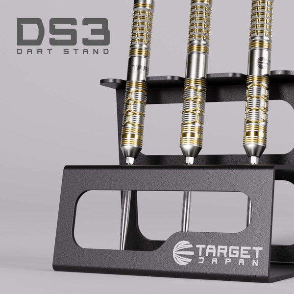 TARGET JAPAN BLACK DS3 01 DART STAND CLOSE UP