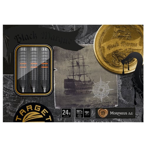 TARGET JAPAN BLACK MARQUE MORPHEUS GEN 2 90% SP STEEL TIP DARTS