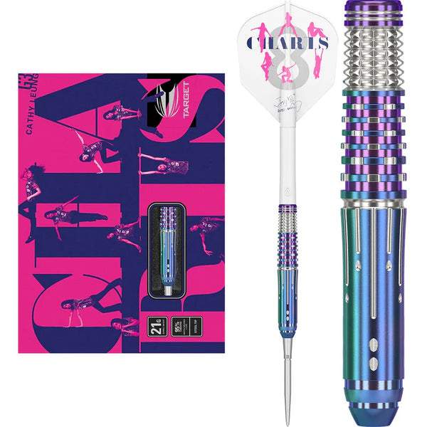 TARGET JAPAN CATHY LEUNG CHARIS GEN 3 95% 21G SP STEEL TIP DARTS