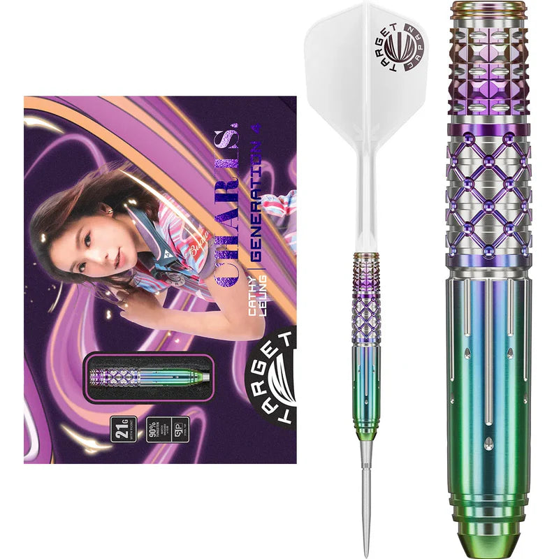 TARGET JAPAN CATHY LEUNG CHARIS GEN 4 90% 21G SP STEEL TIP DARTS