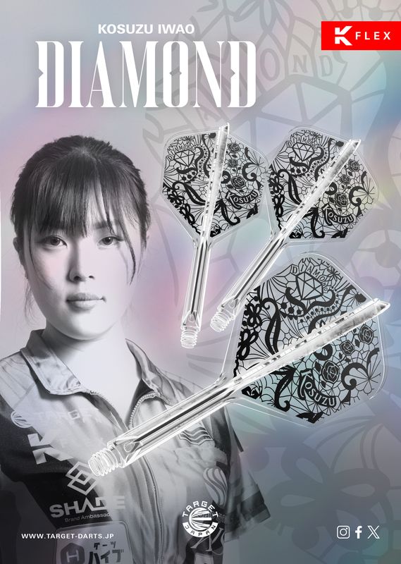 TARGET JAPAN DIAMOND KOSUZU IWAO NO.6 PLAYER K-FLEX