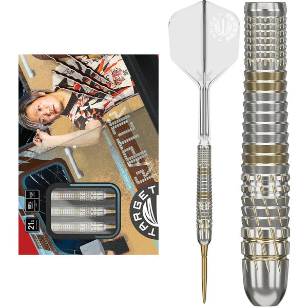 TARGET JAPAN GEORGE NISHITANI PRIME SERIES RAPTOR GEN 5 90% 21G SP STEEL TIP DARTS