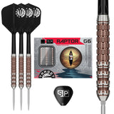 TARGET JAPAN GEORGE NISHITANI RAPTOR G6 90% SP STEEL TIP DARTS